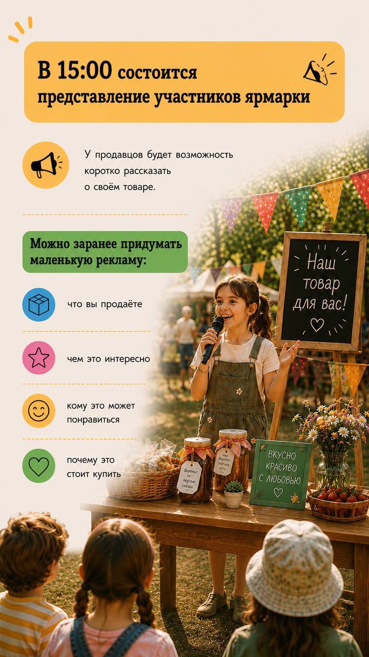 Правило детской ярмарки 3