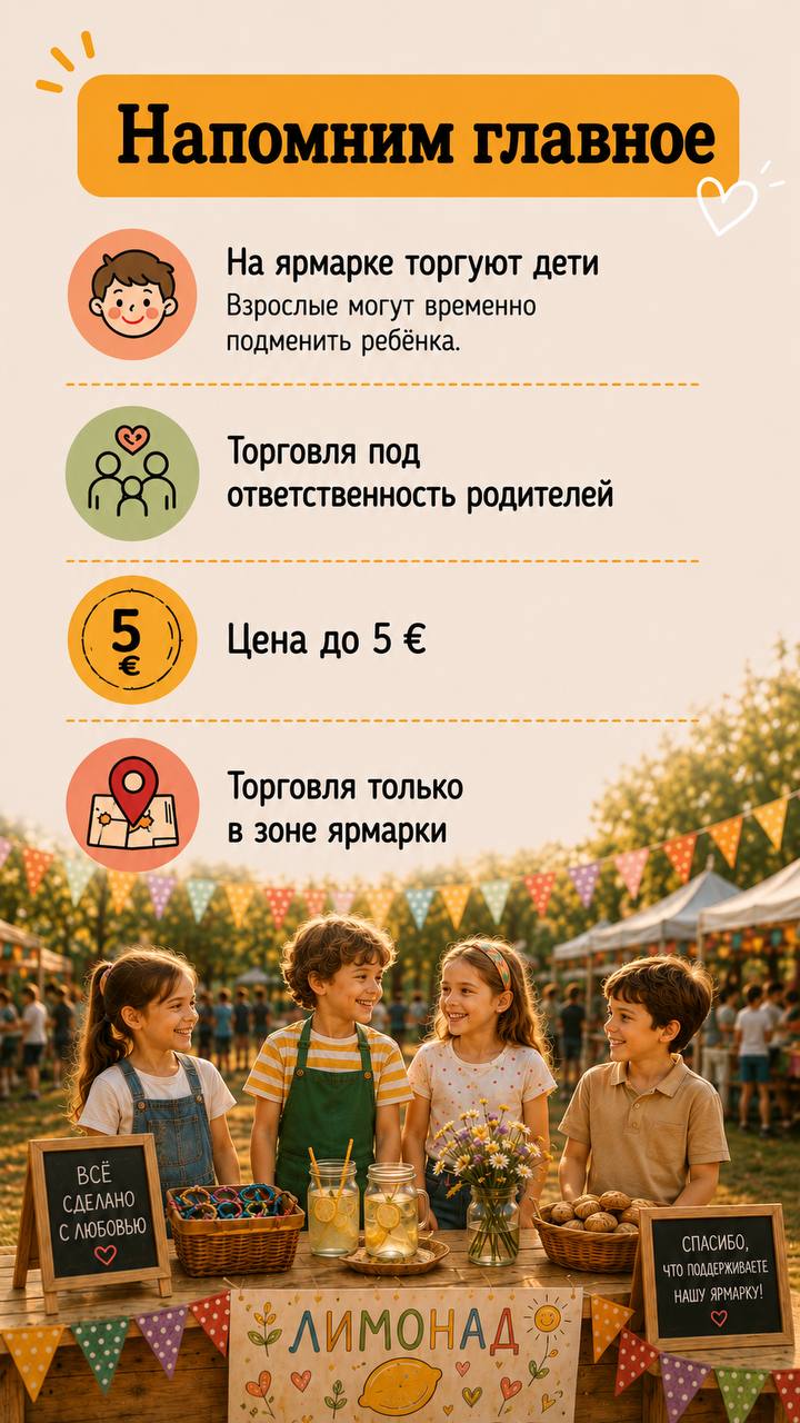 Правило детской ярмарки 7
